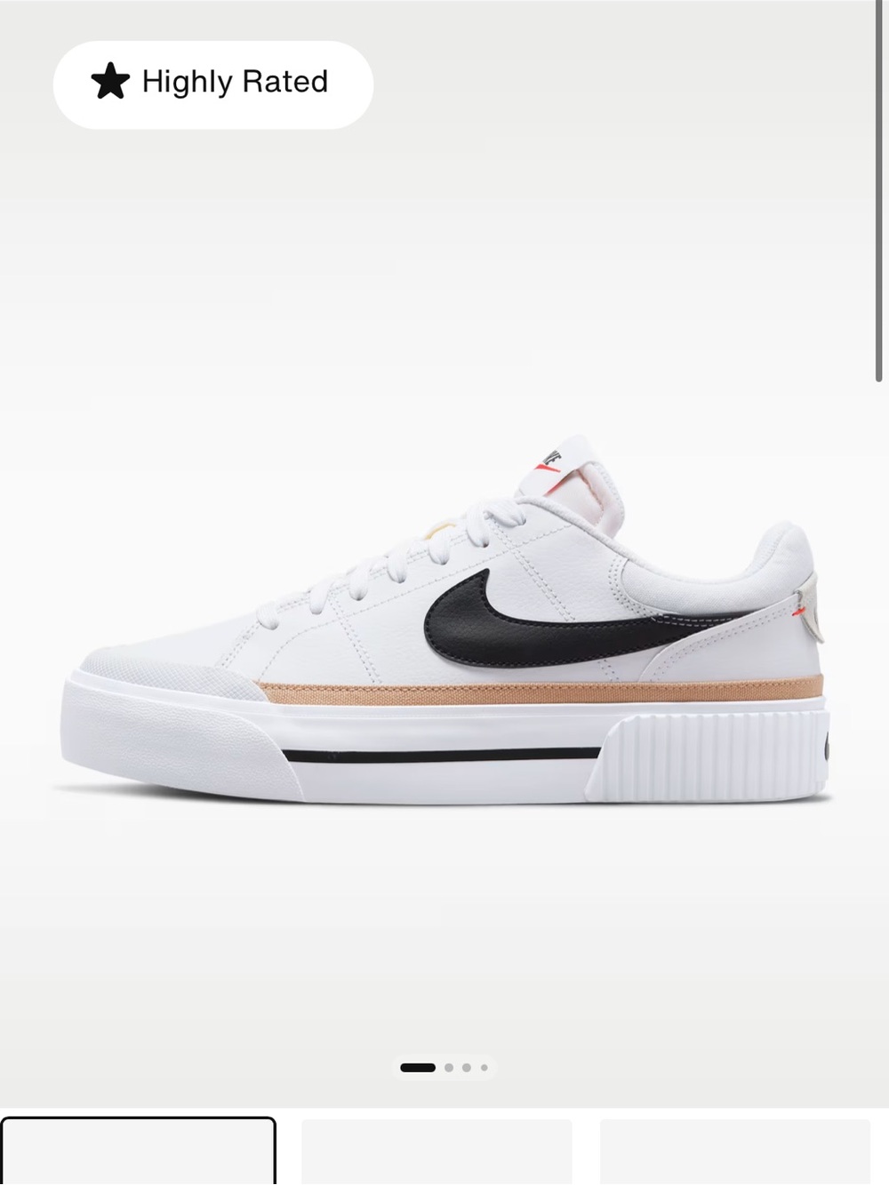 Nike Court Platform Sneaker